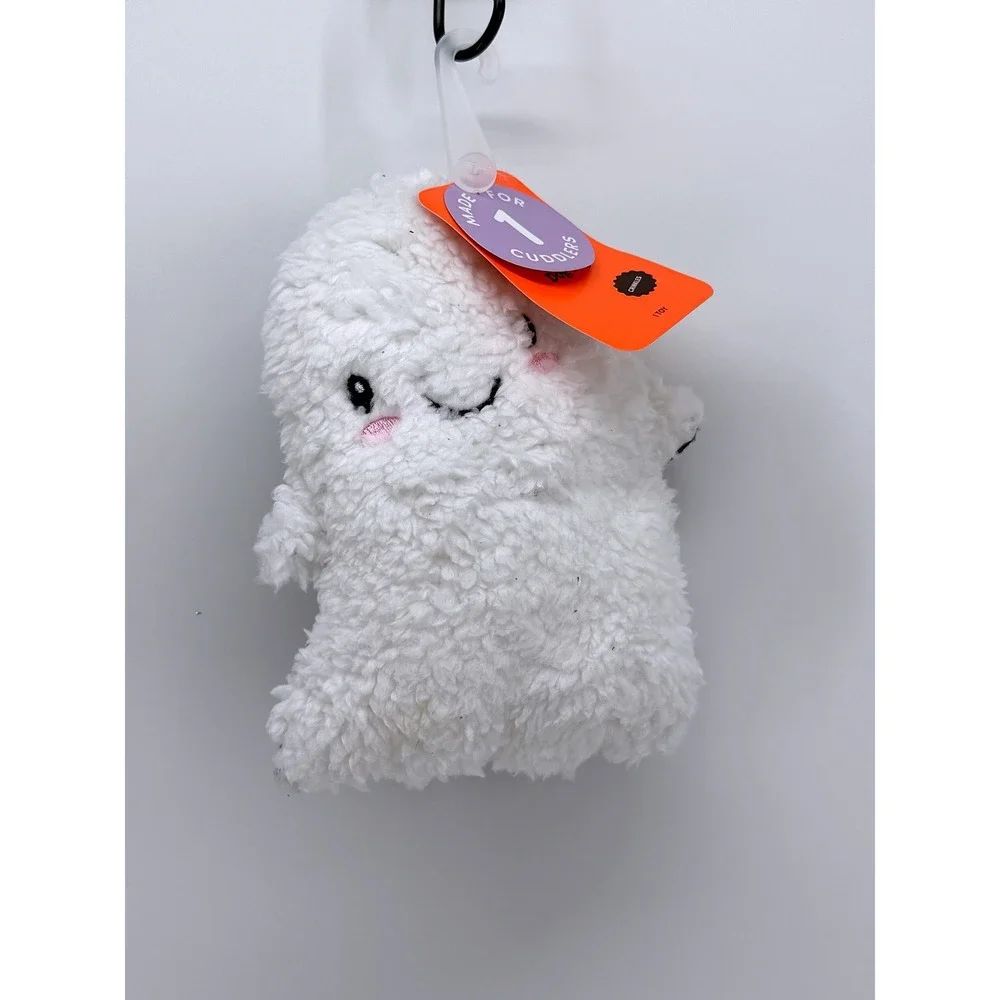 Lot of 2 Boots & Barkley Cuddlers Halloween Ghost Dog Toy Plush Crinkle